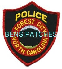 NORTH CAROLINA,FOREST CITY POLICE 2A_wm